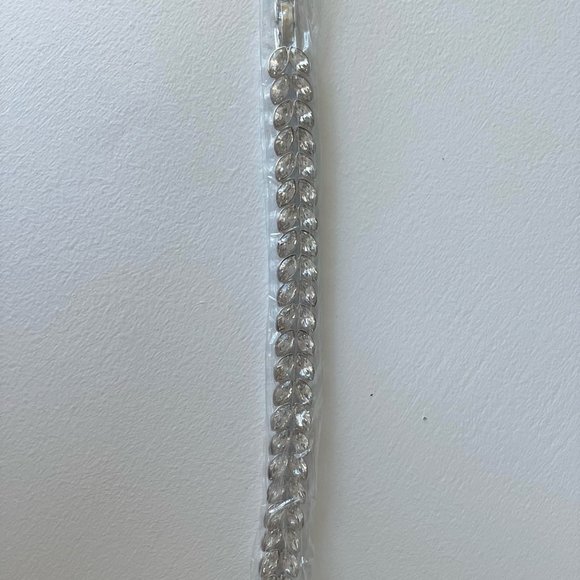 NEW Swarovski Double Strand Tennis Bracelet - Picture 2 of 3